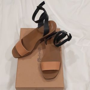 Madewell ankle strap sandals
